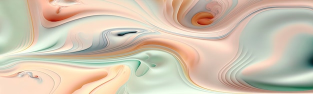 Pastel colors light Japanese designminimal abstract wallpaper soft marble intricate melting colors Generative AI