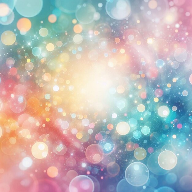 Pastel colors wonderful background with bokeh wallpaper