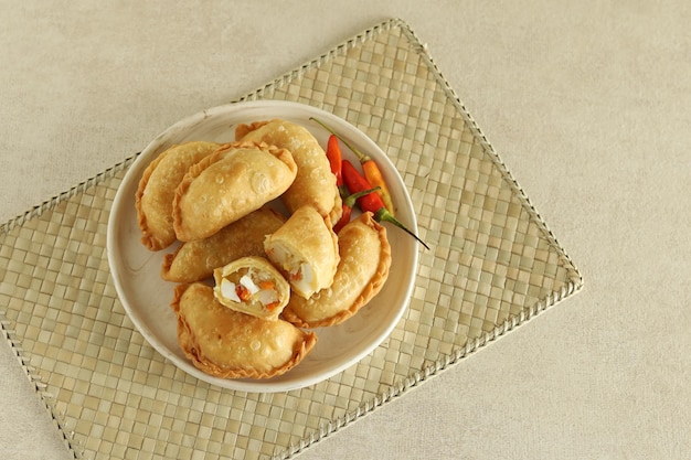 Pastel Goreng is Pastry Popular in Indonesia.