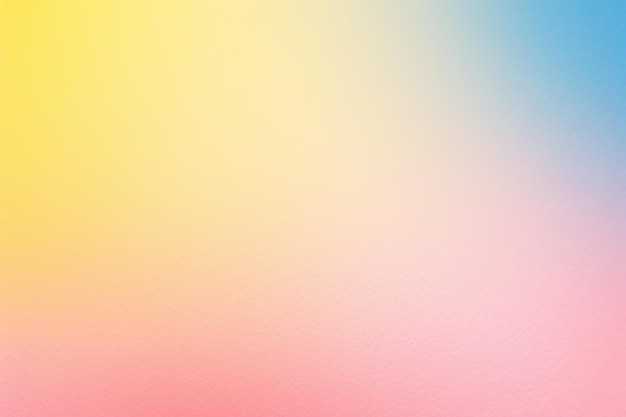 Pastel gradient background pink yellow blue grainy texture background