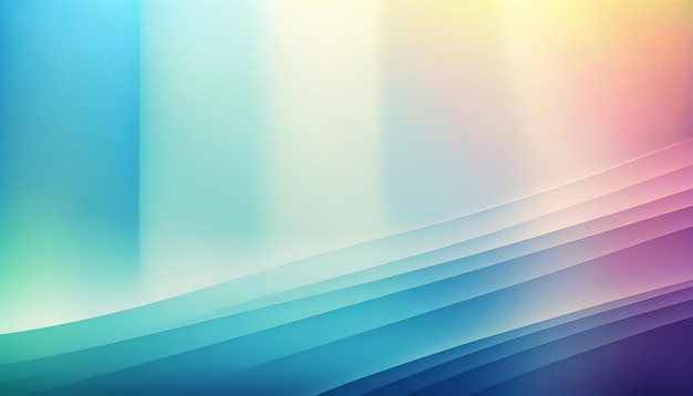 Pastel Gradient Wallpaper Serene and Delicate Blend of Soft Colors Generative ai