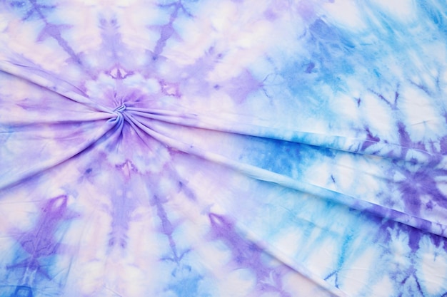 Photo pastel lavender and blue tie dye with sof tie dye background image