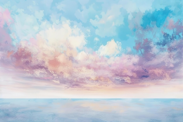 Photo pastel serenity