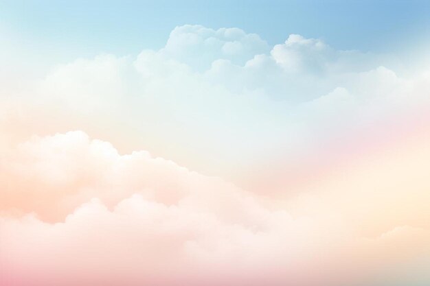 Pastel Sky background and copy space