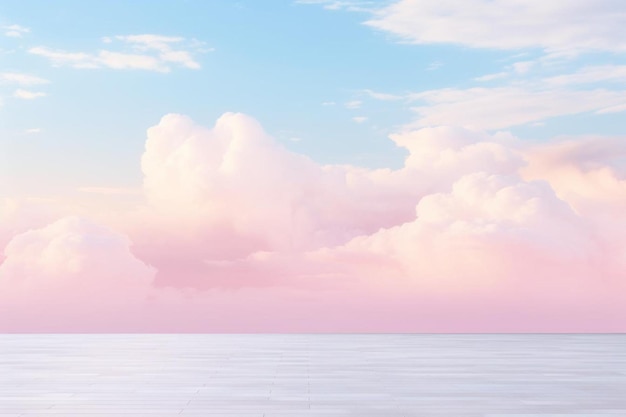 Pastel Sky background and copy space