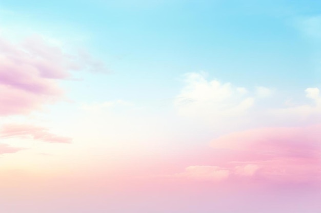 Pastel Sky background and copy space