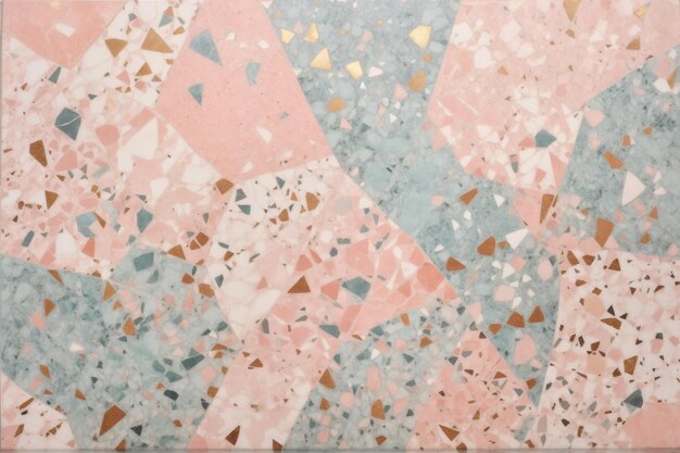 Pastel Terrazzo Texture Terrazzo Texture Background Terrazzo Mosaic Tiles Terrazzo Marble Background Terrazzo Tiles Texture AI Generative