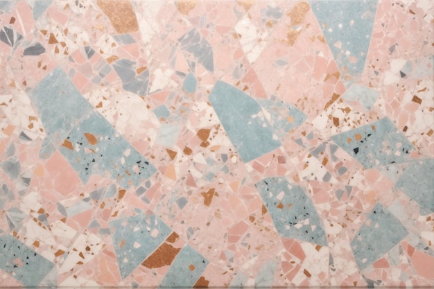 Pastel Terrazzo Texture Terrazzo Texture Background Terrazzo Mosaic Tiles Terrazzo Marble Background Terrazzo Tiles Texture AI Generative