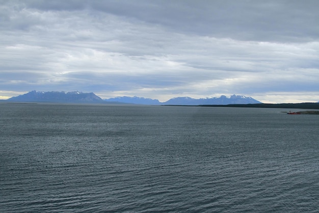 Patagonia from ferry from Puerto Natales