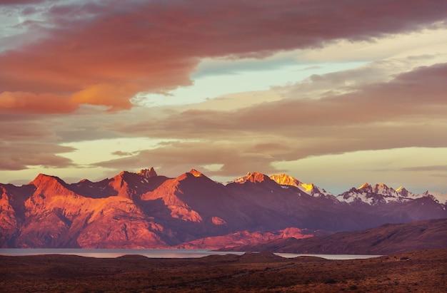 Patagonia landscapes in Southern Argentina