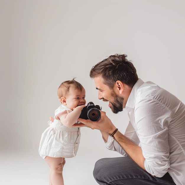 Paternal Love Father and Baby