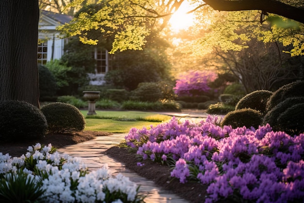 path in the garden