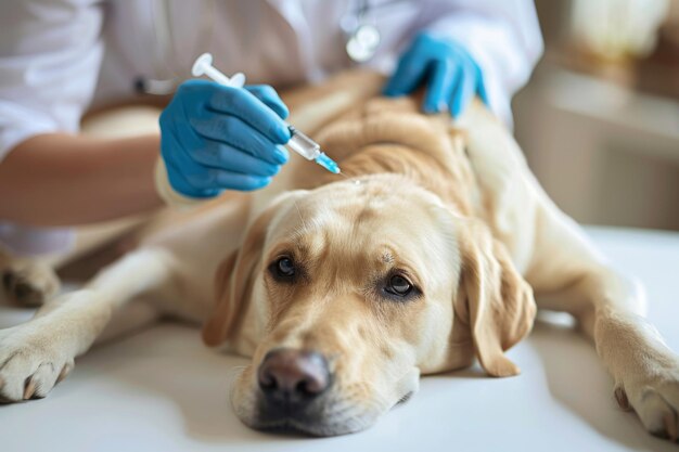 Photo a patient pup39s day at the vet