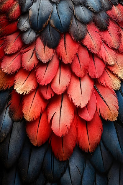 Photo patriotic animals fur and feathers in american flag pattern celebrating freedom