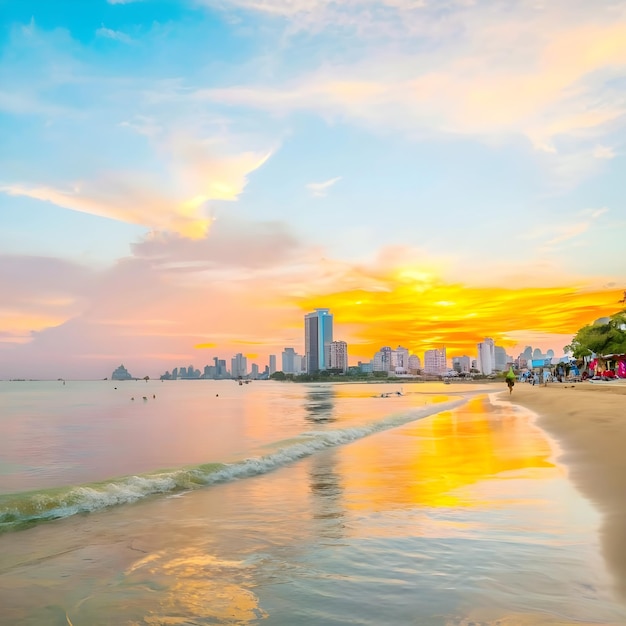 Pattaya Sea Beach Thailand