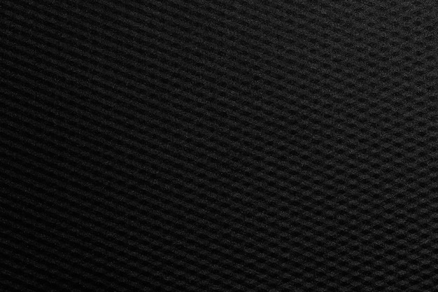 Pattern of black plastic or metal texture background for design in your work concept backdrop