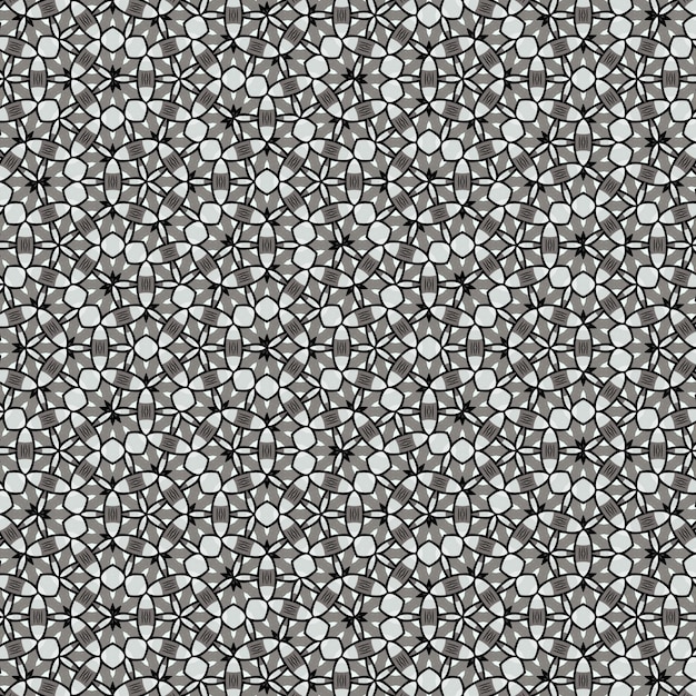 A pattern of circles and dots that are made by the number 1