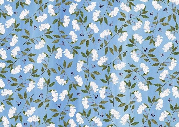 pattern floral design ethnic blossom textile fabric illustration