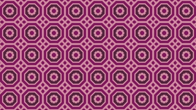 The pattern in the form of a square with a pattern of flowers.