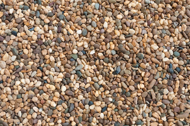 Pattern of gravel stone