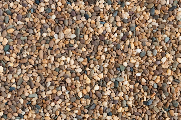 Pattern of gravel stone