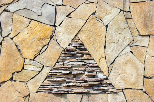 Pattern gray color of modern style design decorative uneven cracked real stone wall surface with cement