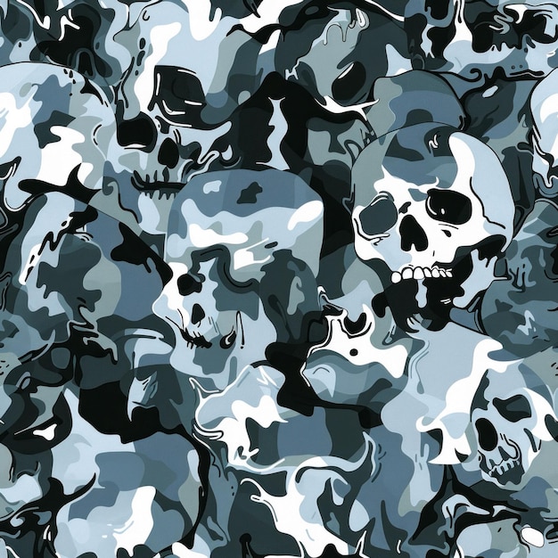 pattern grey of camo