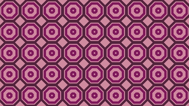 Pattern of purple and pink circles on a dark background