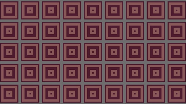 the pattern of the squares in dark blue and brown colors.