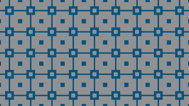 The pattern of the squares on a gray background.