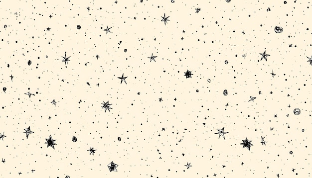 a pattern with black spots and dots on it