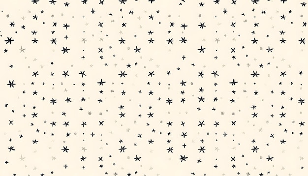 a pattern with black stars on it and the white stars on the background