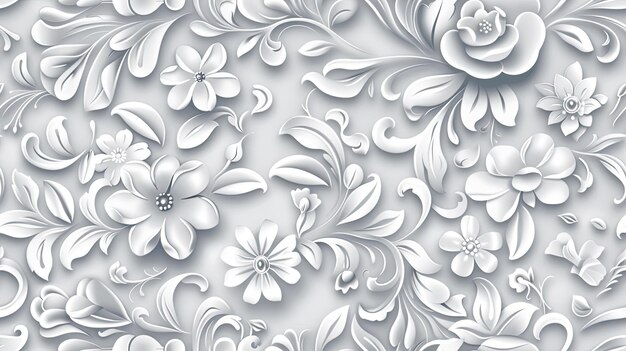 Patterns on the ceiling gypsum sheets of white flowers plaster background floral pattern seamless pattern SEAMLESS PATTERN SEAMLESS WALLPAPER