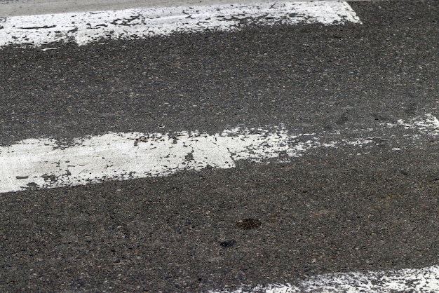 Paved road for car traffic