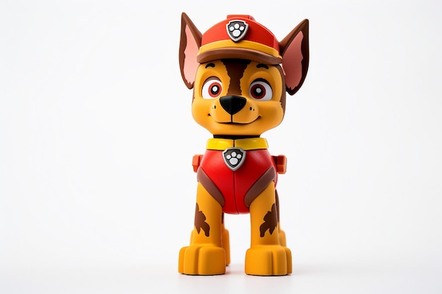 Paw Patrol Toy on white background