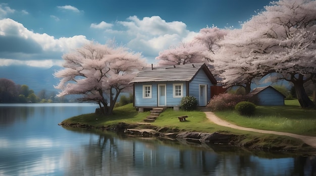 Peaceful Cottage by the Lake