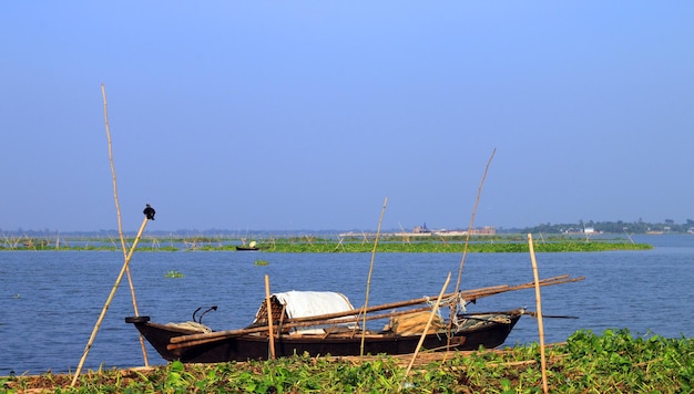 A peaceful scenery with landscape and Natural photo.