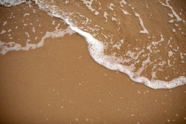 Peaceful water and sand composition