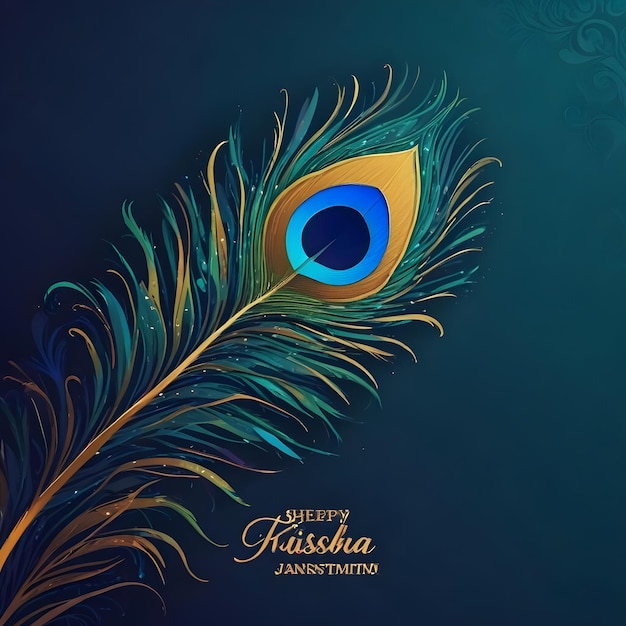 Peacock feather for Shree Krishna Janmashtami