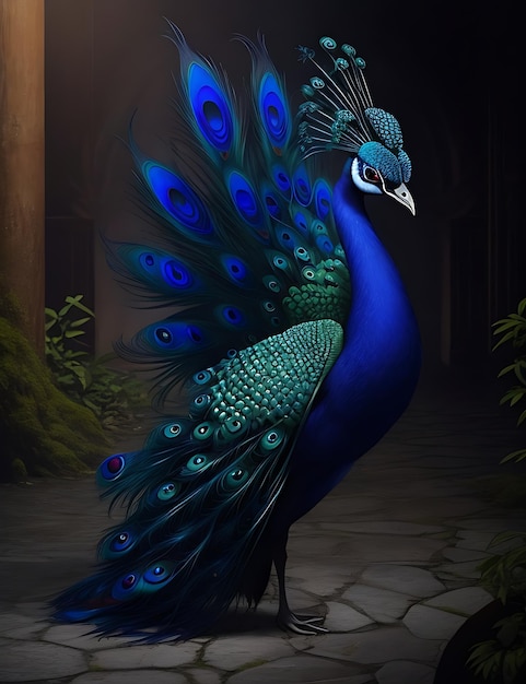 Peacock illustrati