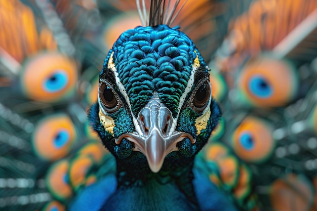 Peacock Portrait