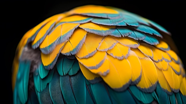 a peacock with a colorful tail is shown