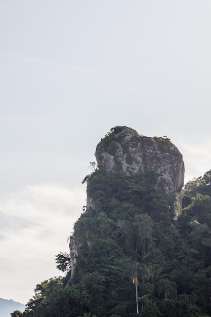 Peak of the inhanga needle in Rio de Janeiro Brazil