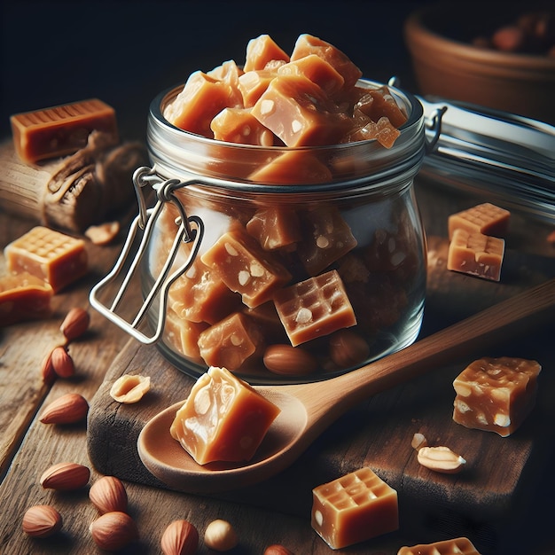 Peanut brittle