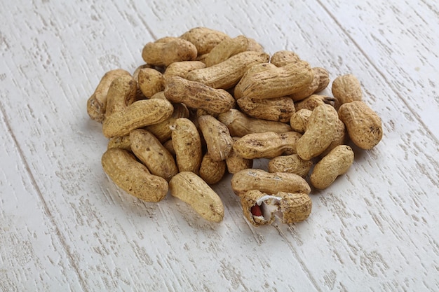 Peanuts in the bowl