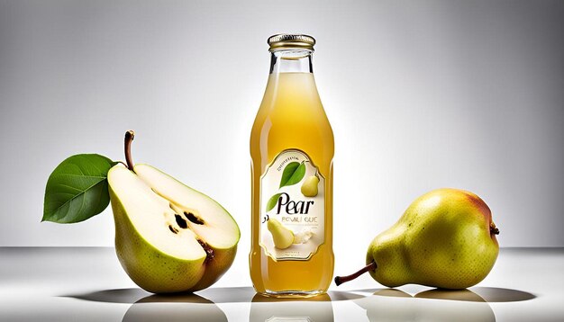 Pear Juice with a Slice of Pear