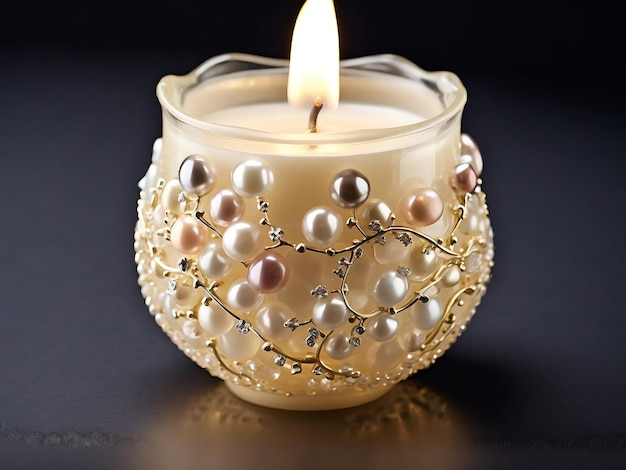 Pearlescent Radiance A Fusion of Elegance and Illumination