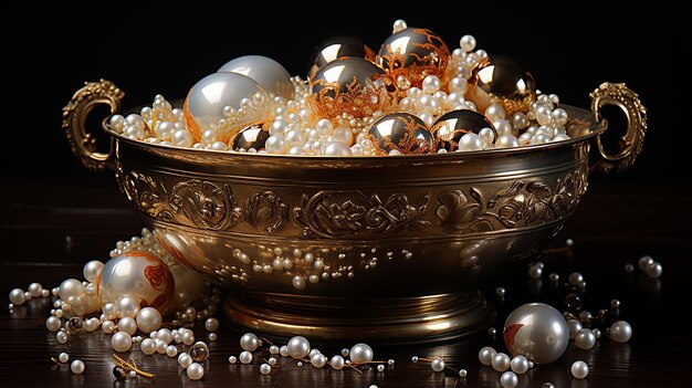 Pearls in a Basin