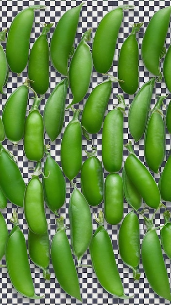 Photo peas on isolate transparency background png