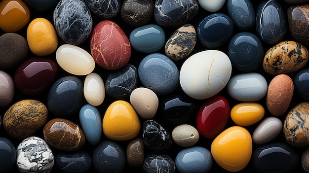 Pebble Stone Texture Background